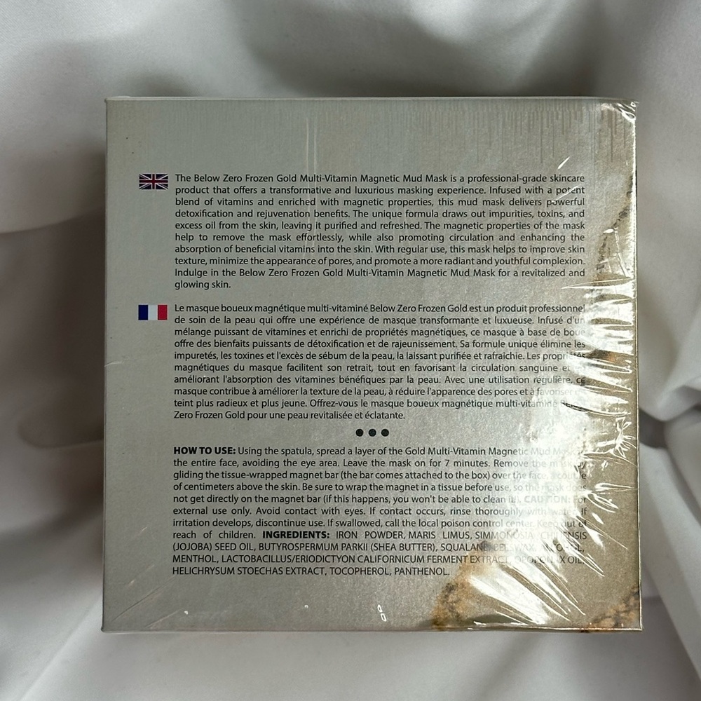 Below Zero Frozen Gold Multi-Vitamin Magnetic Mud Mask - Picture 10 of 11